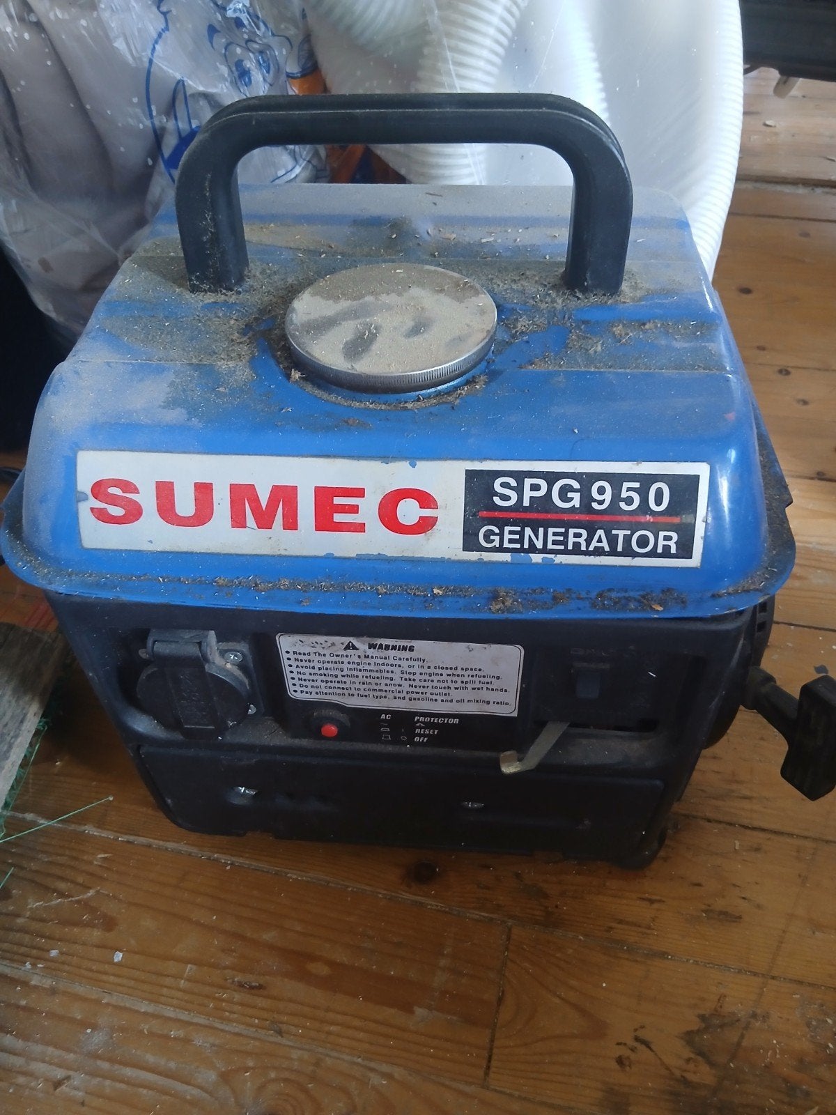 SUMEC SPG950 Generator - Gebruikt, Ophalen of Verzenden, Gebruikt