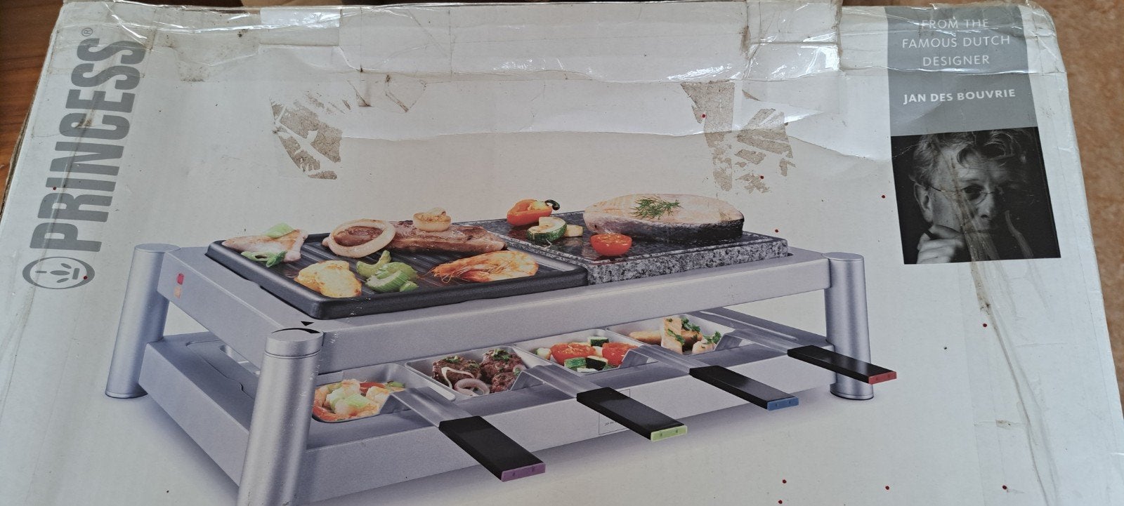 Princess Raclette grill NIEUW, Ophalen of Verzenden, Nieuw, 8 personen of meer