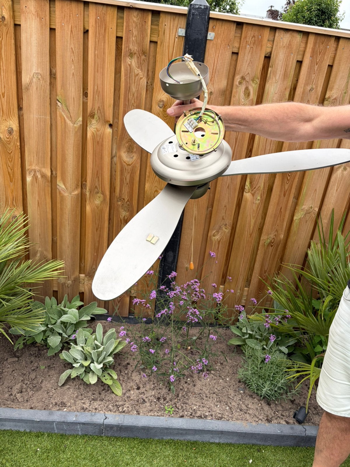 Plafondventilator, Witgoed en Apparatuur, Ventilatoren, Ophalen, Zo goed als nieuw, Plafondventilator