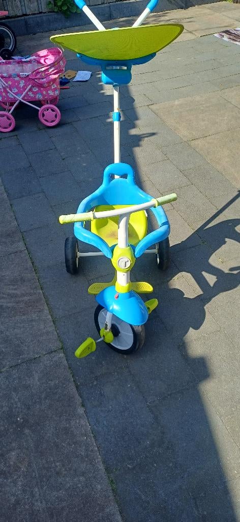 Duwfiets, Ophalen, Gebruikt, Duwvoertuig