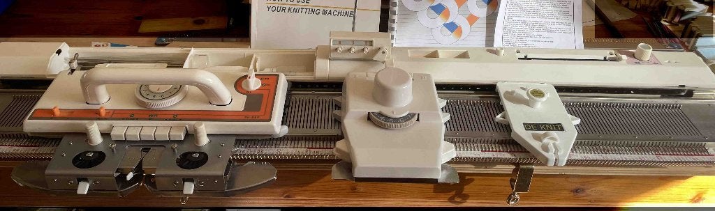 TAITEXMA (BROTHER) KH860 PONSKAART-BREIMACHINE, Ophalen of Verzenden, Zo goed als nieuw, Breien, Machine