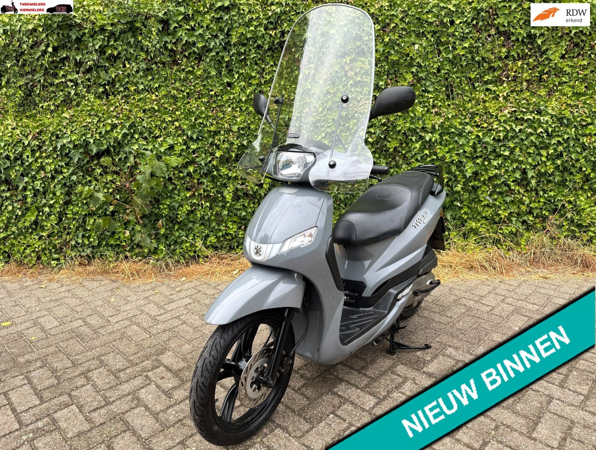 Peugeot Tweet Evo Tweet Evo euro4 Rich Grey BETAAL met in3, Overige modellen, P, 49 cc, P
p  p, NL