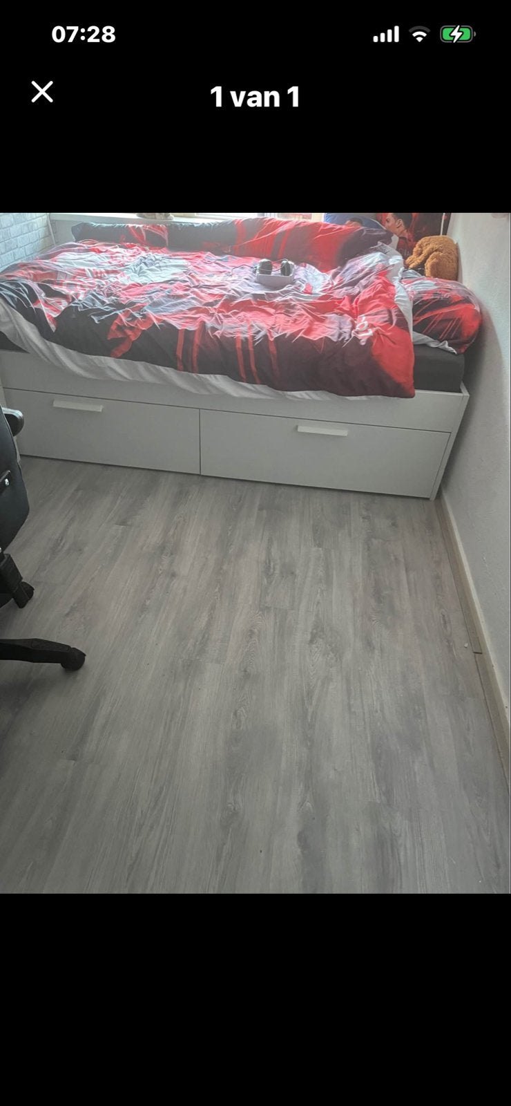 Brimnes bed 140/200 gratis, Huis en Inrichting, Ophalen
