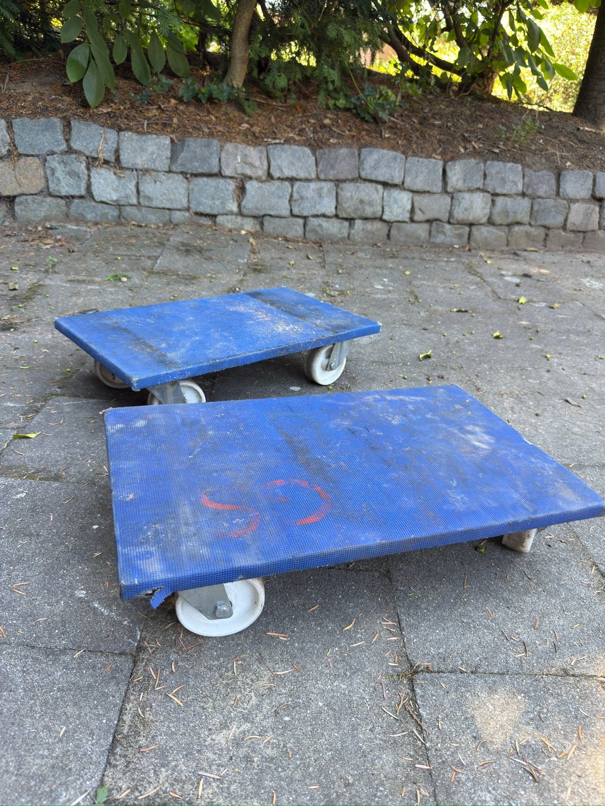 Meubelhondjes 500 kg, 100 liter of meer, Ophalen, Zo goed als nieuw, Transportkar