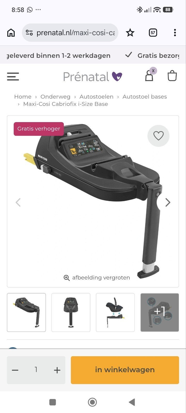 iso fix, Ophalen, Gebruikt, Overige merken