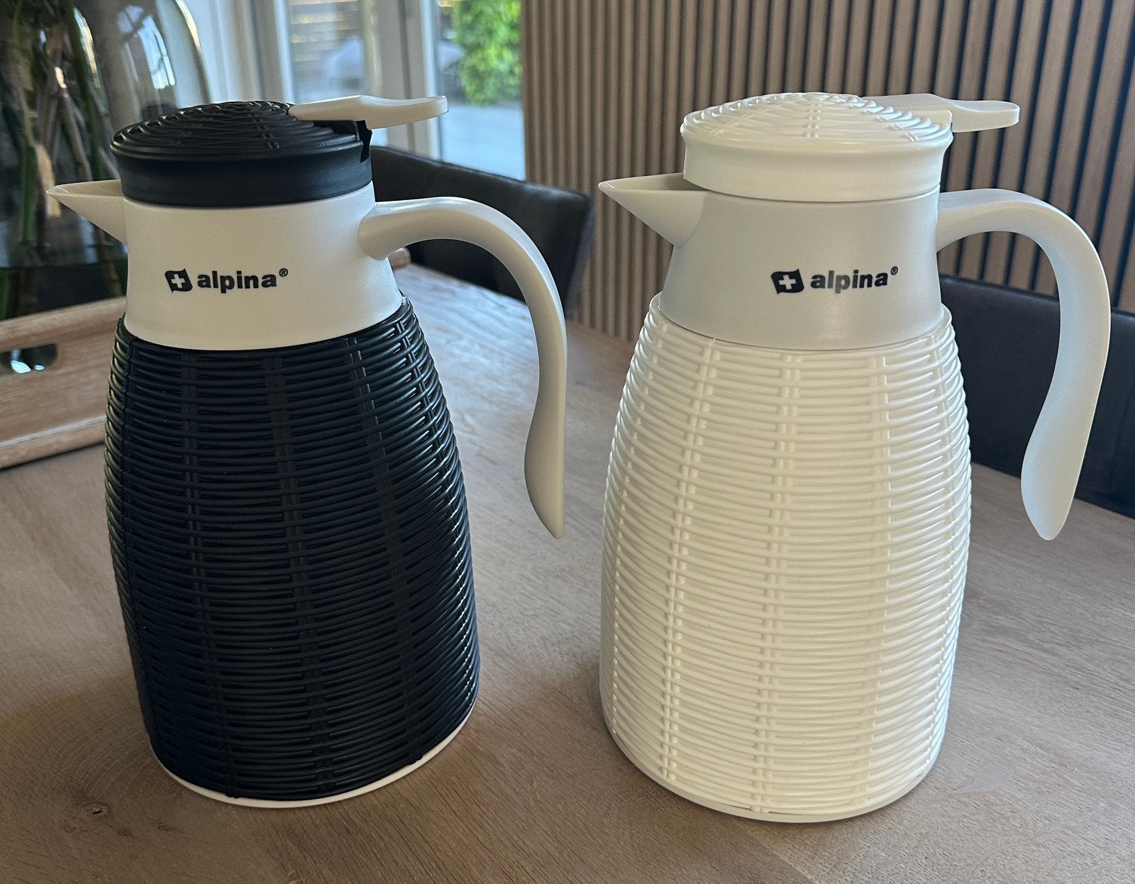 Alpina isoleerkan 1 liter, Ophalen of Verzenden, Zo goed als nieuw, Rvs