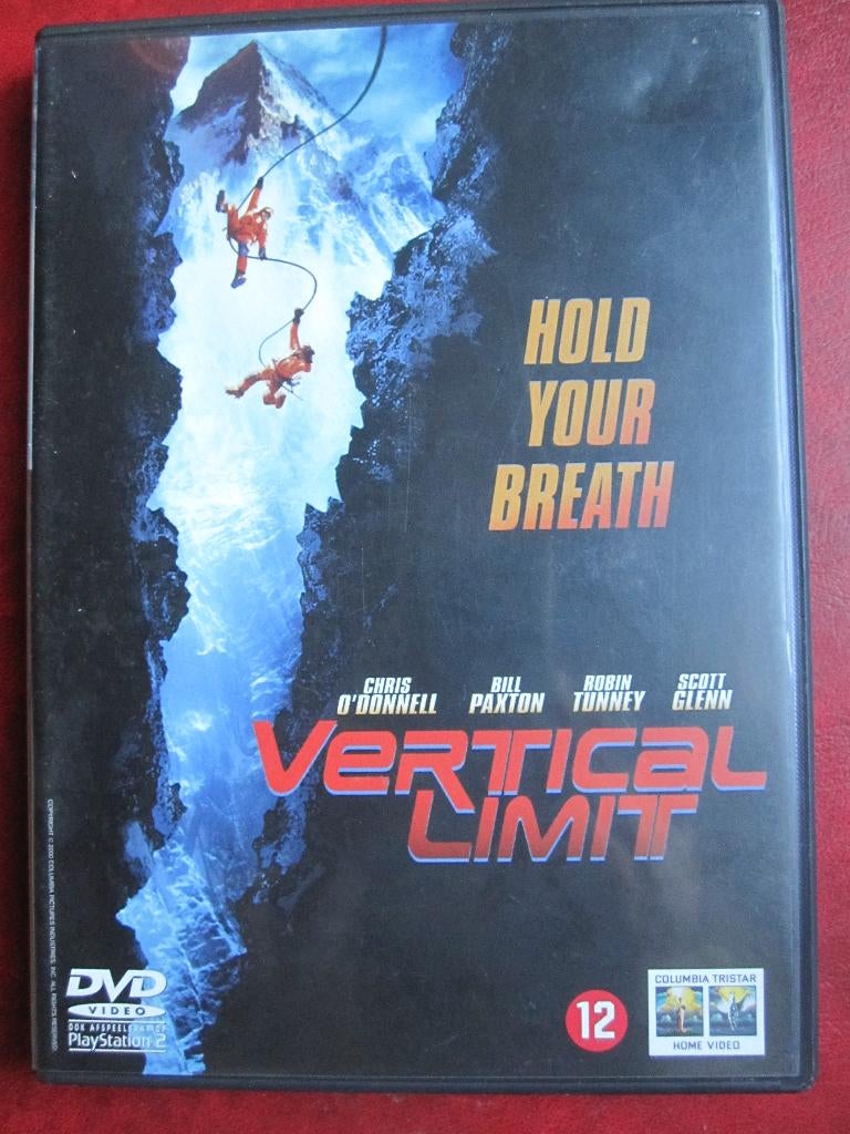 Vertical Limit (2000), Cd's en Dvd's, Dvd's | Actie, Zo goed als nieuw, Actie, Vanaf 12 jaar, Ophalen of Verzenden