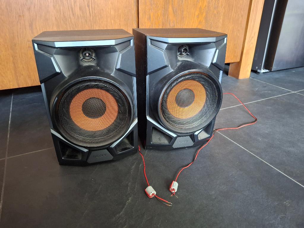 Sony speakers SS-EX600, Ophalen, Zo goed als nieuw, Sony, Minder dan 60 watt