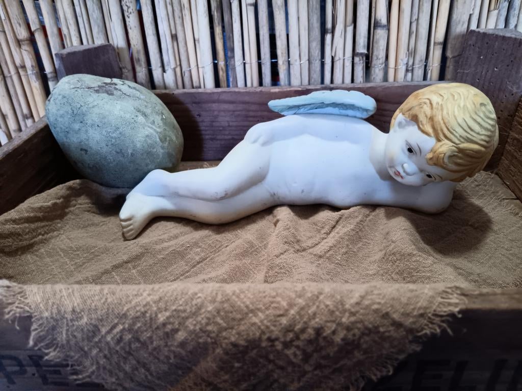 Brocante engeltje, Ophalen of Verzenden