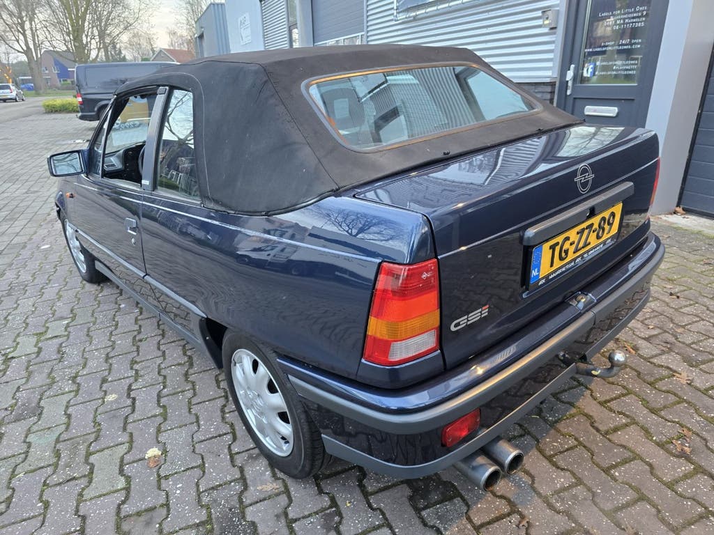 Opel KADETT-E-CABRIO C2.0NE GSI OPNIEUW GESPOTEN (bj 1990), foto 9