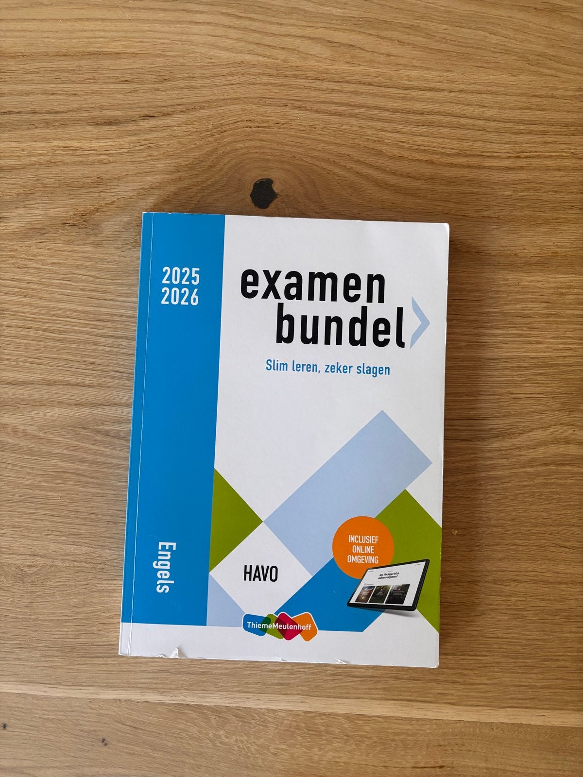 Examenbundel Engels HAVO 2025/2026 - Zo goed als nieuw, Ophalen of Verzenden, Alpha, Zo goed als nieuw, HBO