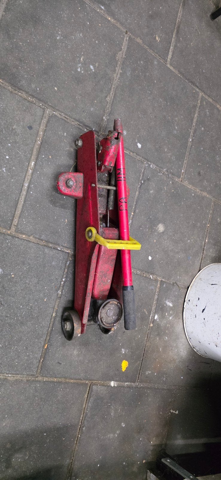 Gebruikte autokrik 2000kg - Goede staat, Ophalen, Gebruikt, Hydraulisch, Garagekrik