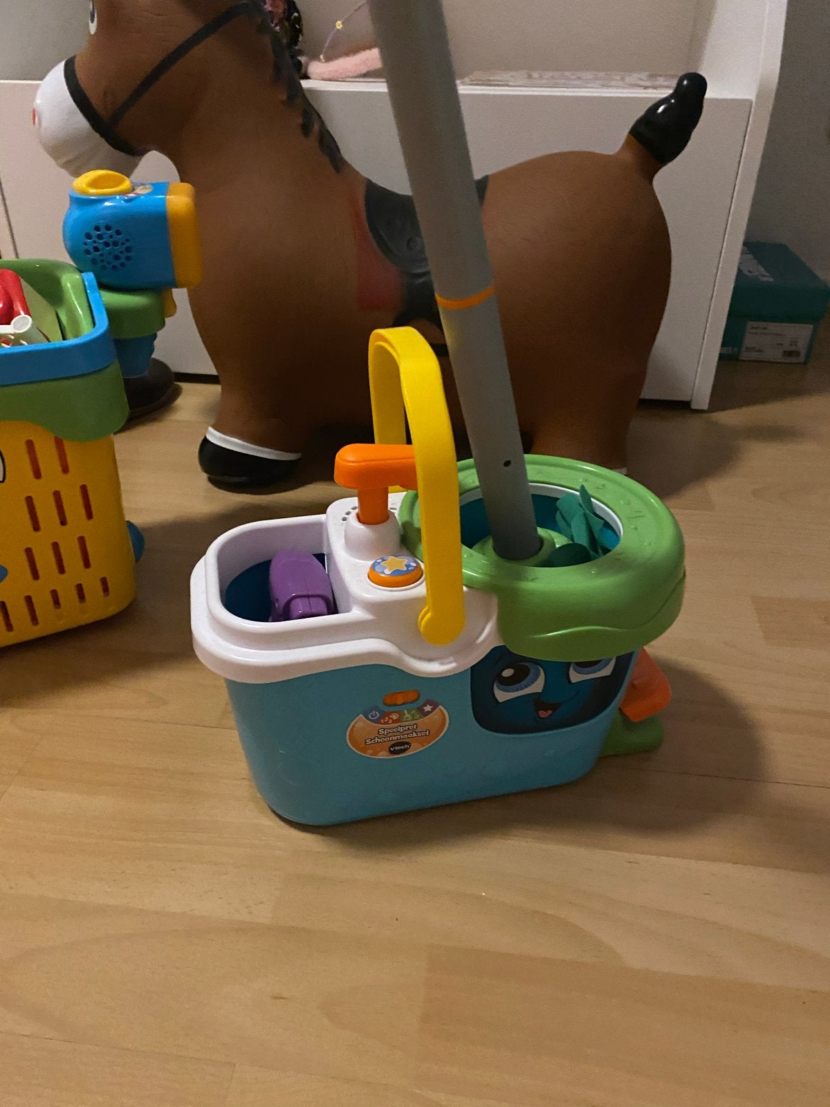 VTech Schoonmaakset - Interactieve Speelgoed Emmer, Ophalen, Gebruikt, 2 tot 4 jaar