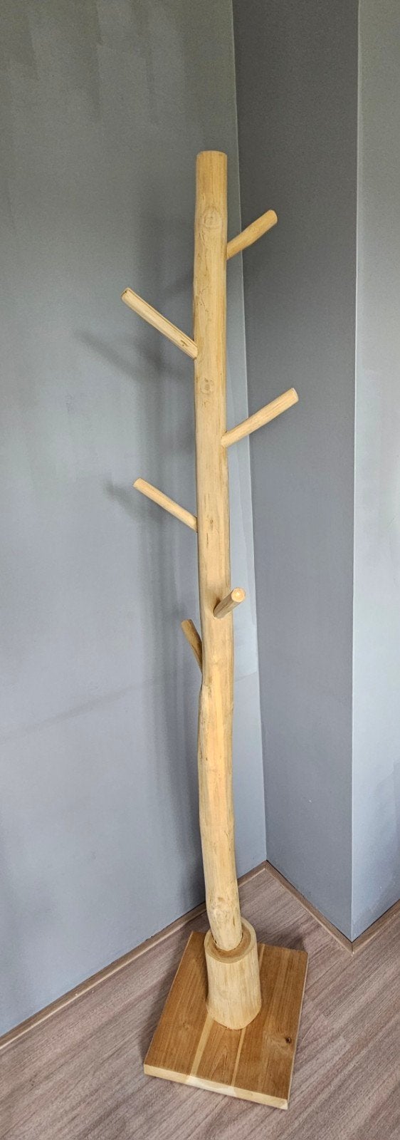 Staande kapstok Lisa - naturel van Leen Bakker, Ophalen, Gebruikt, Staande kapstok, 150 tot 200 cm