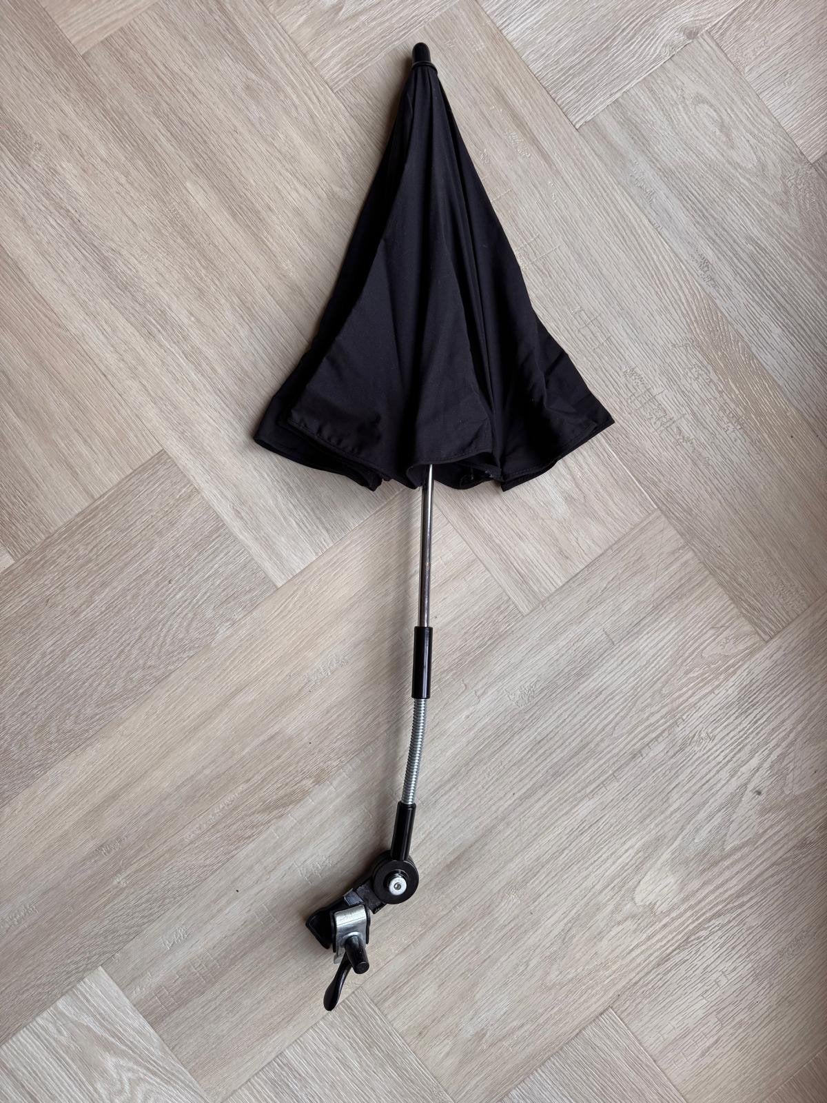 Parasol voor kinderwagen of buggy - Zwart, Ophalen, Gebruikt, Kinderwagen, Overige merken