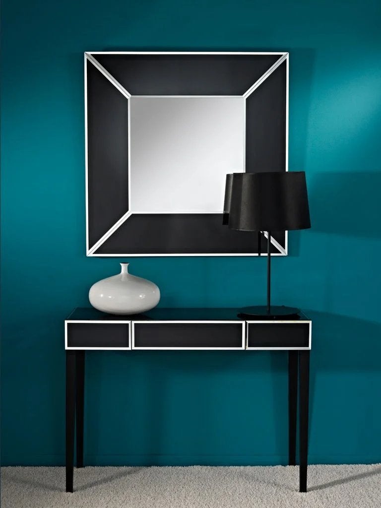 Wij gaan helaas stoppen Couture side table showmodel, 50 tot 100 cm, Verzenden, Glas, Zo goed als nieuw