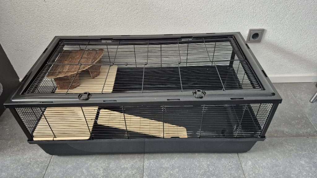 Tiaki knaagdierenkooi Living Large, Kooi, Gebruikt, Minder dan 75 cm, Cavia