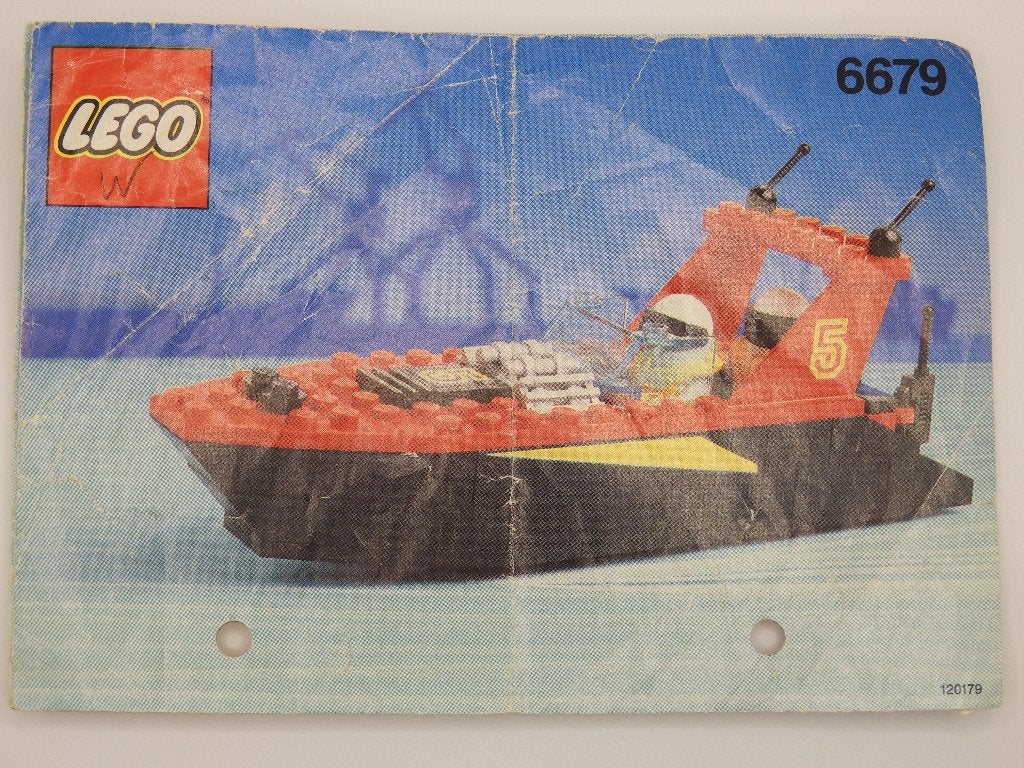 Lego 6679 Vintage Dark Shark, Kinderen en Baby's, Speelgoed | Duplo en Lego, Compleet, Gebruikt, Overige thema's, Lego