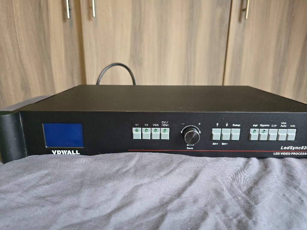 VDWall LedSync820H LED video processor, Ophalen of Verzenden, Zo goed als nieuw, Video