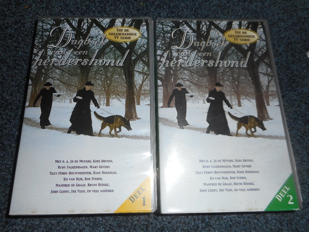 DAGBOEK VAN EEN HERDERSHOND 1 + 2! Pure Nostalgie Op VIDEO!, Verzenden, Alle leeftijden, Zo goed als nieuw, VHS