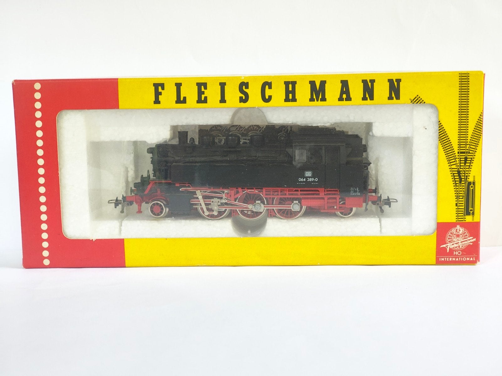 Fleischmann 4064 Stoomlocomotief BR 64 zgan, Verzenden, Fleischmann, Zo goed als nieuw, Analoog