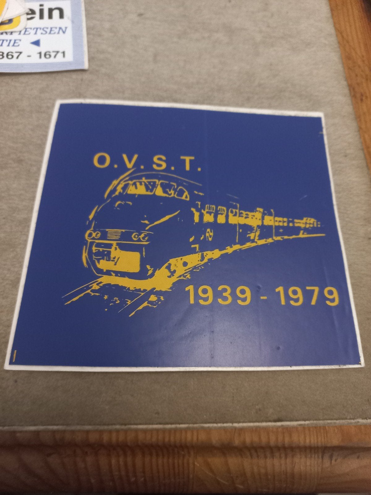 OVST 1939-1979 Trein  hondenkop, Verzamelen, Ophalen of Verzenden, Auto of Motor