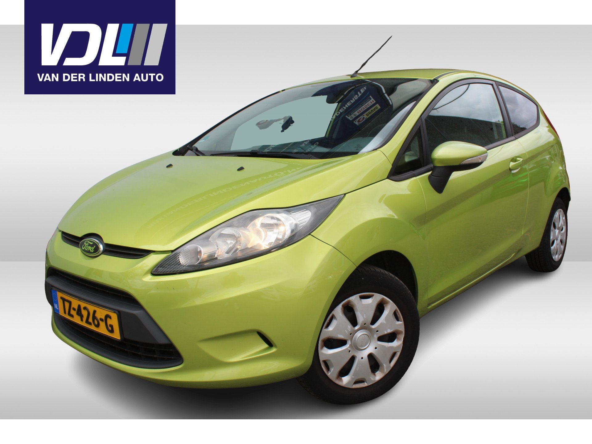 Ford Fiesta 1.25 Titanium airco, Elektrische ramen voor., Voorwielaandrijving, Euro 5, Stof, Gebruikt