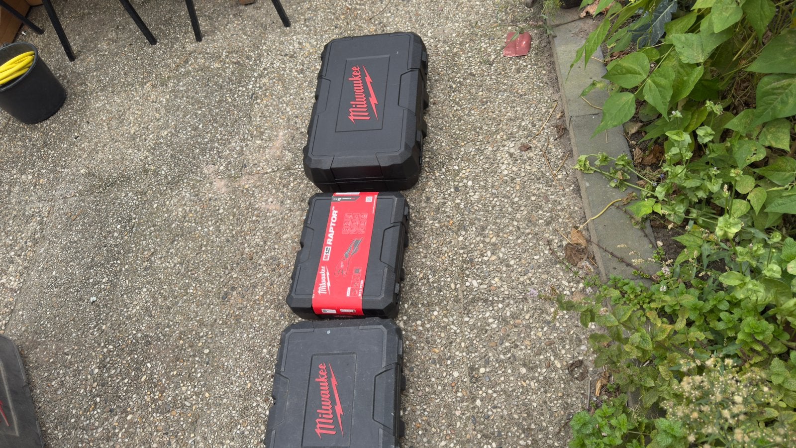 Koffers milwaukee, Ophalen, Zo goed als nieuw