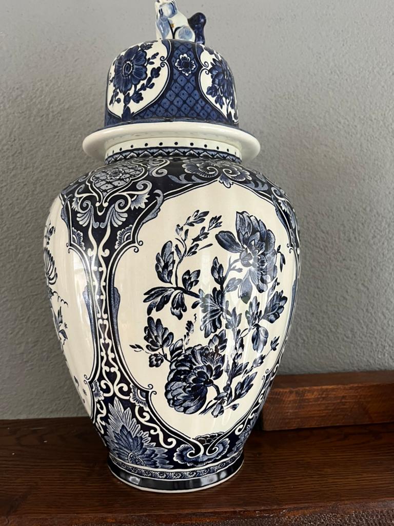 Delfs blauwe, Ophalen