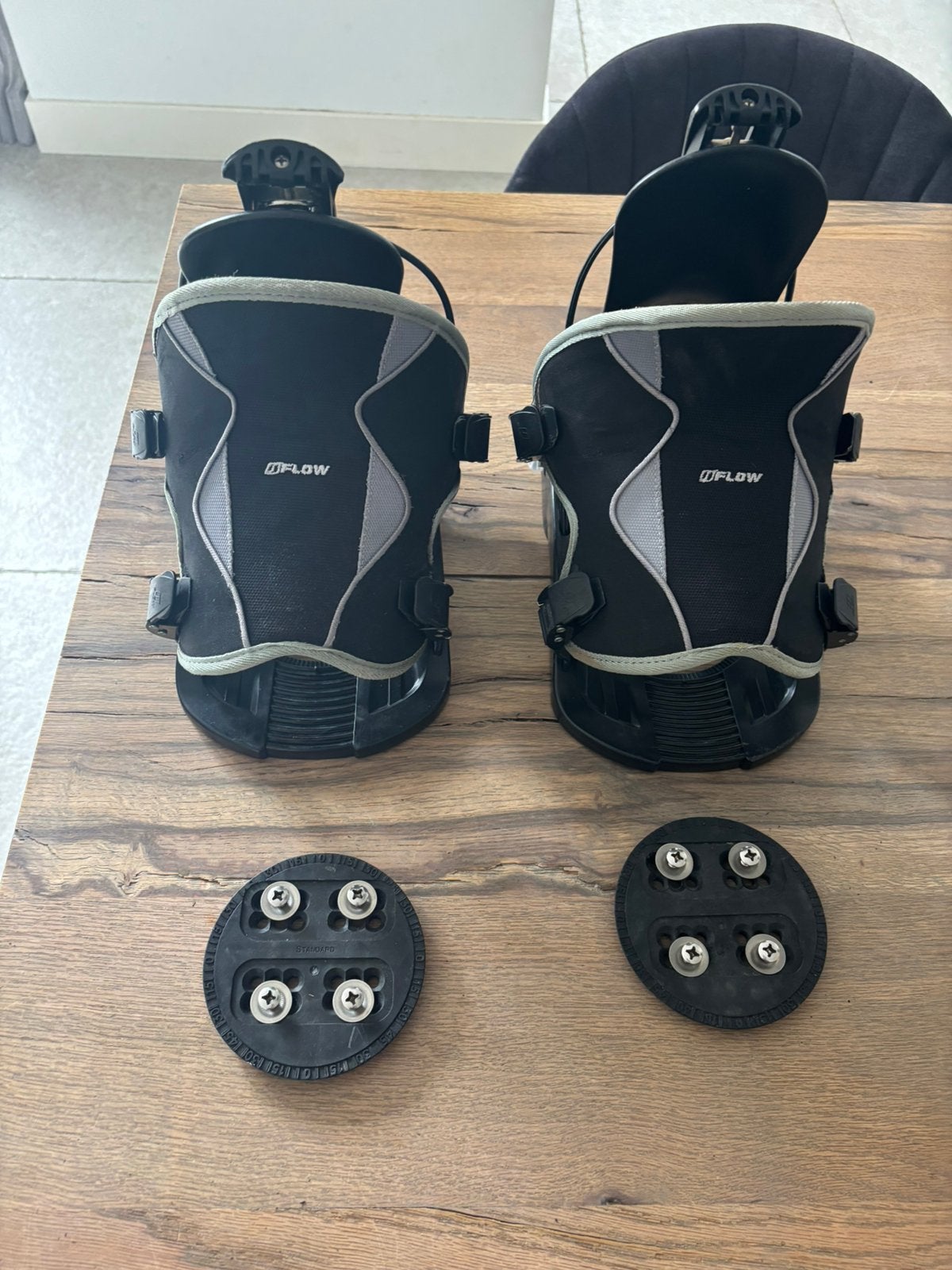 Flow Snowboard Bindingen maat XL ( 44 - 49.5, Ophalen of Verzenden, Gebruikt, Bindingen