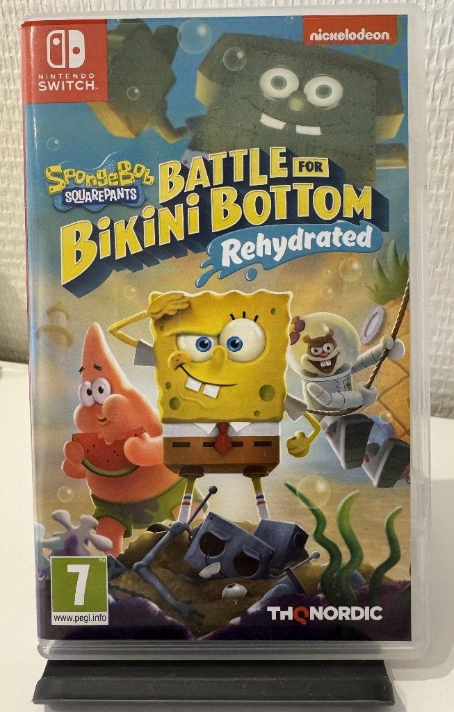 Spongebob SquarePants: Battle for Bikini Bottom - Rehydrated, Avontuur en Actie, 1 speler, Ophalen of Verzenden, Zo goed als nieuw