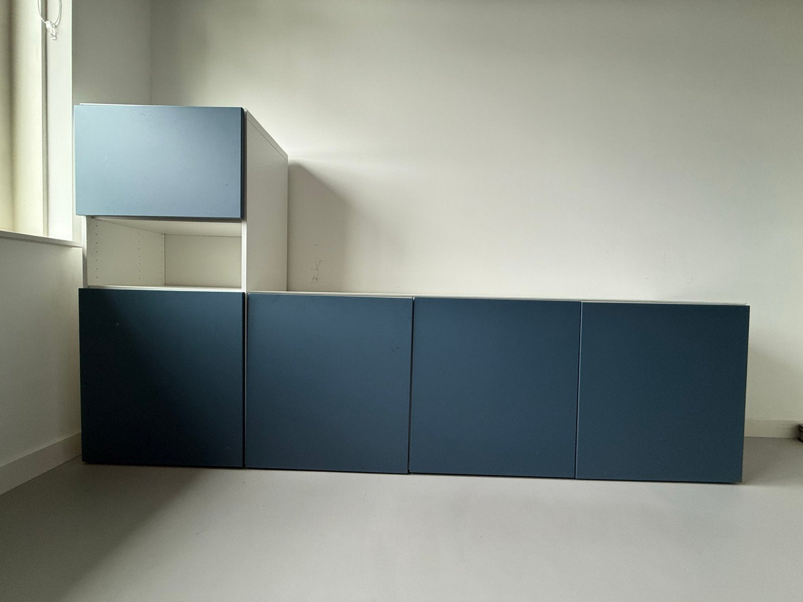 IKEA Bestå TV-meubel/opbergkast met deuren en planken, Ophalen, 100 tot 150 cm, 200 cm of meer, Ikea