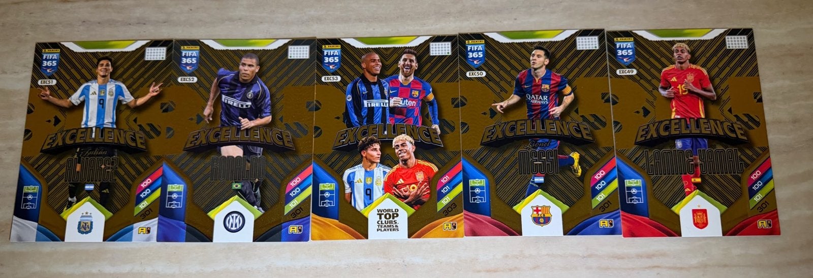 FIFA 365 Excellence Panini voetbalplaatjes GROOT., Ophalen of Verzenden, Zo goed als nieuw, Buitenlandse clubs, Spelerskaart
