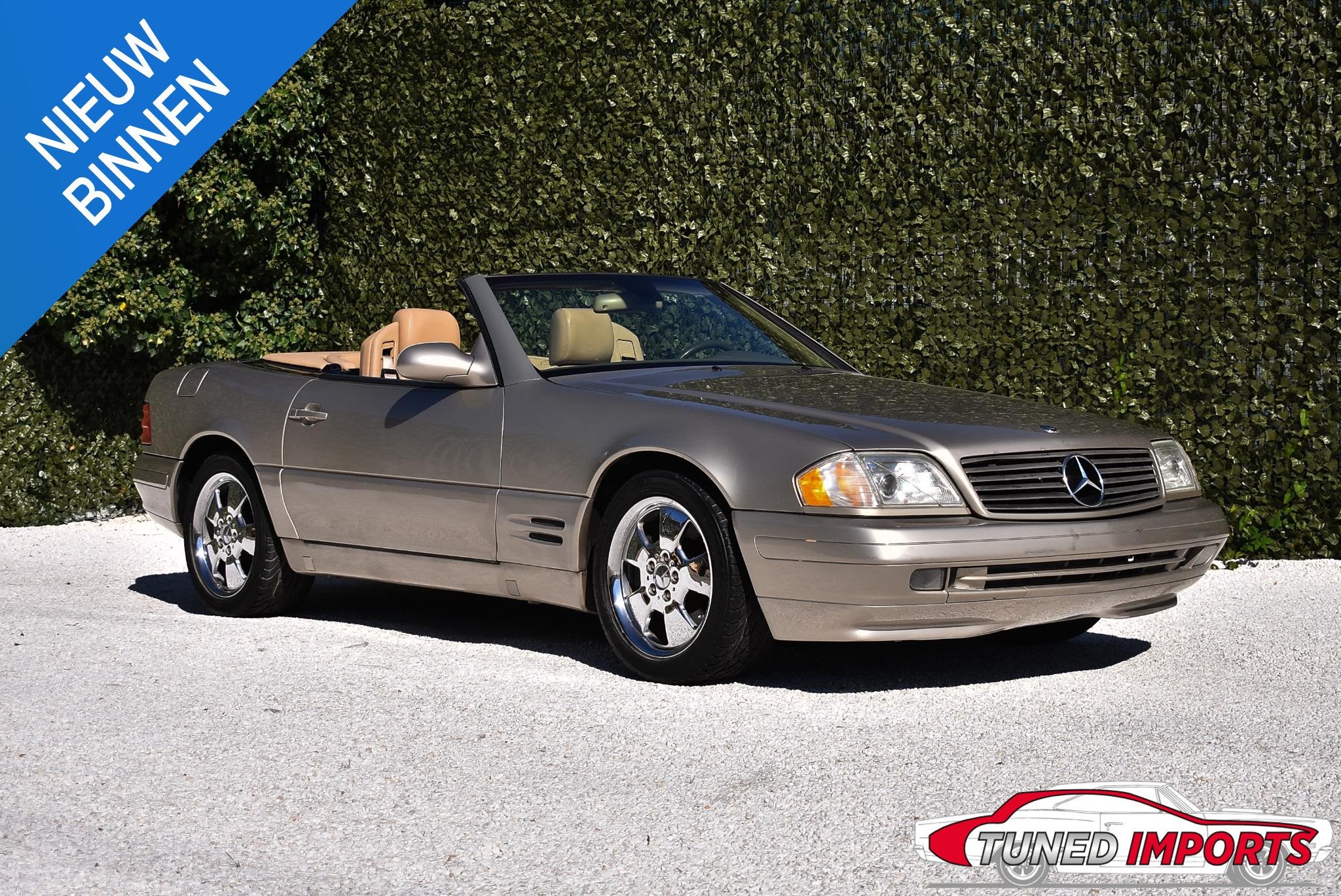 SL500 5.0L V8, Auto's, Automaat, Stof, Gebruikt, Cabriolet