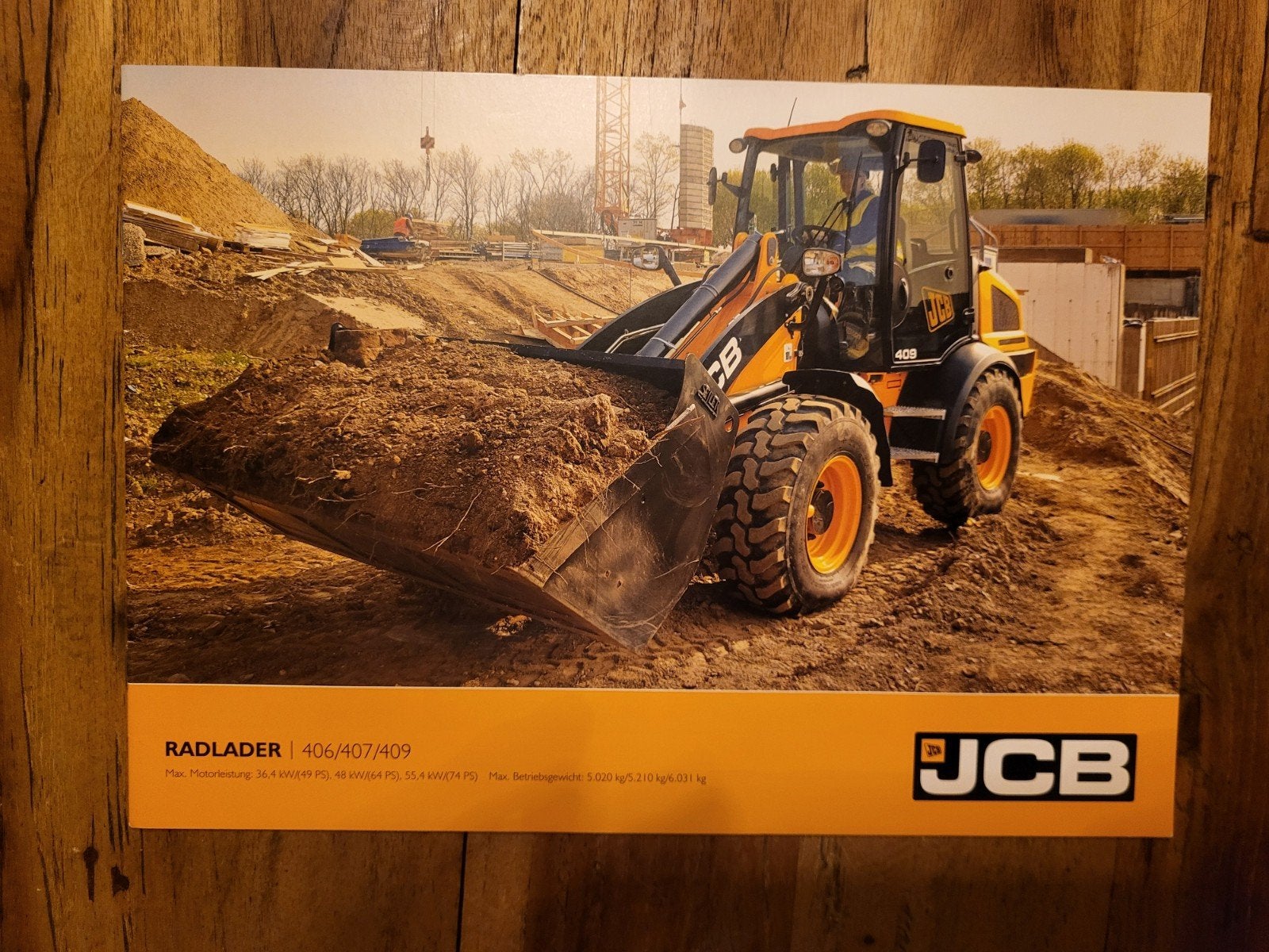 JCB Radlader 406/407/409, Ophalen of Verzenden