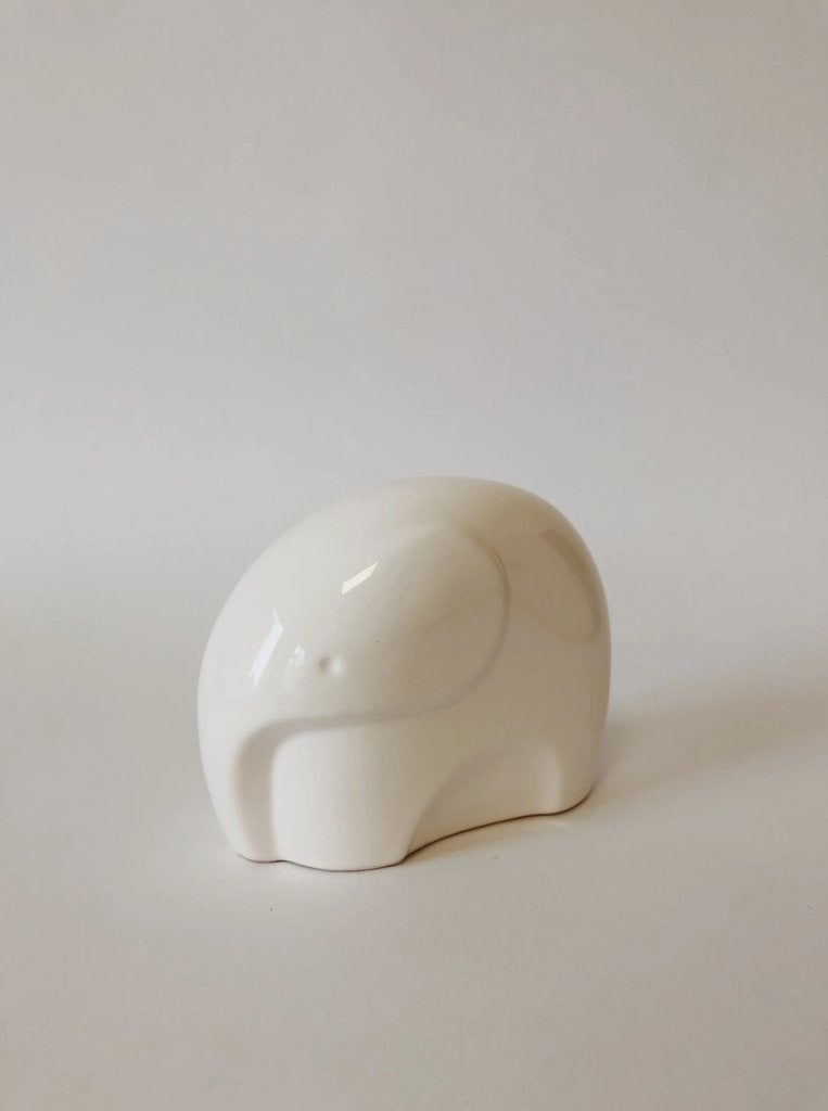 VINTAGE KERAMIEKEN BEELDJE | OLIFANT, Verzamelen, Ophalen of Verzenden, Zo goed als nieuw, Dier