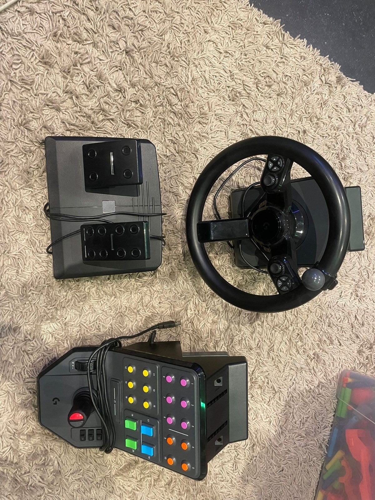 Logitech G29 racestuur, pedalen en schakelpaneel, Ophalen of Verzenden, Gebruikt, PlayStation 1