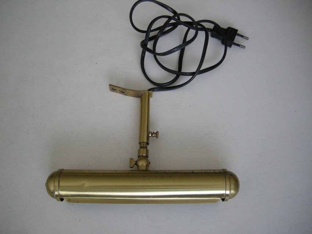Pianolamp schilderijlamp - zeer nette st., Ophalen, Zo goed als nieuw, Metaal, Meubelspot
