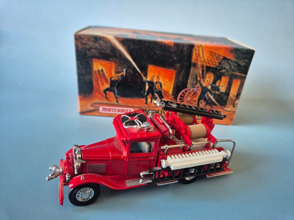 Matchbox Models of Yesteryear 1932 Ford AA Brandweerwagen, Ophalen of Verzenden, Zo goed als nieuw, Overige typen, Matchbox