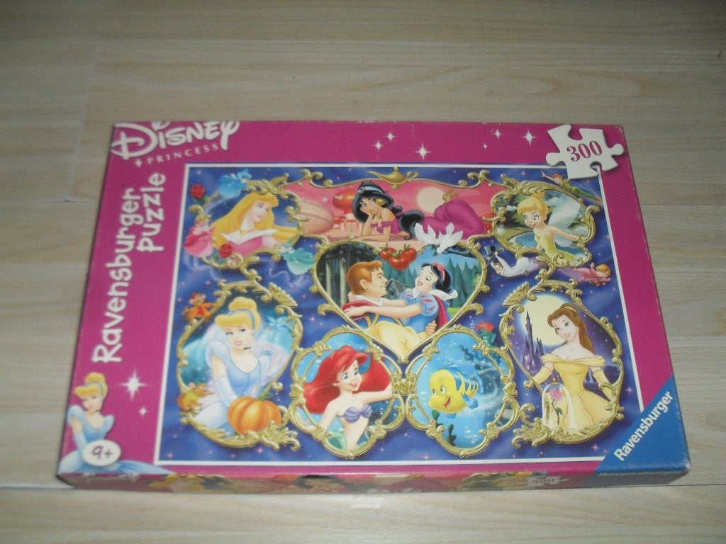 Verzameling Disney prinsessen puzzle 300 stukjes, Ophalen, Minder dan 500 stukjes, Gebruikt, Legpuzzel