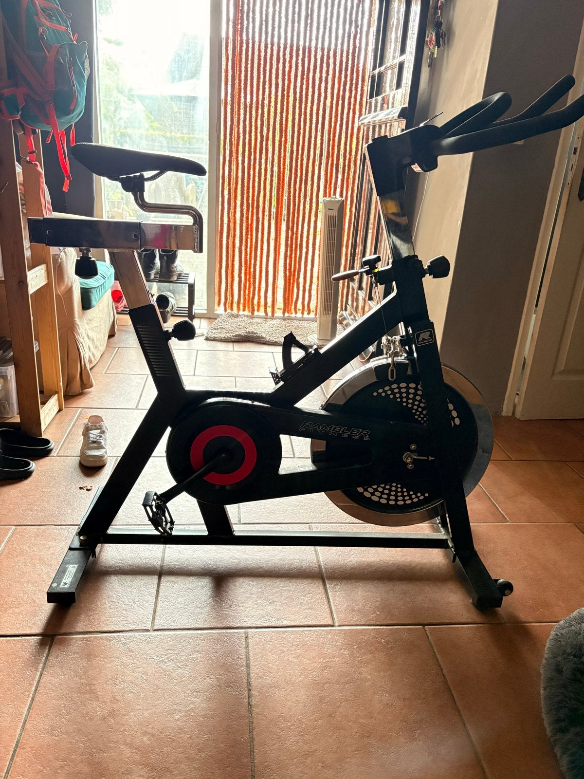 Rambler 8905 Speedbike Spinningfiets, Ophalen, Gebruikt, Spinningfiets, Metaal