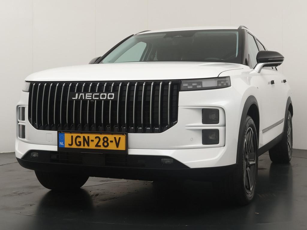 Jaecoo 7 1.5 GDI SHS-P Exclusive - Full Option - Head-up Dis, Auto's, Overige Auto's, Gebruikt, 347 pk, Wit, Hybride Elektrisch/Benzine