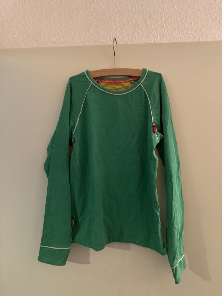 Groene shirt van 4funcky flavours. Maat 146, Kinderen en Baby's, Kinderkleding | Maat 146, Ophalen of Verzenden, Zo goed als nieuw