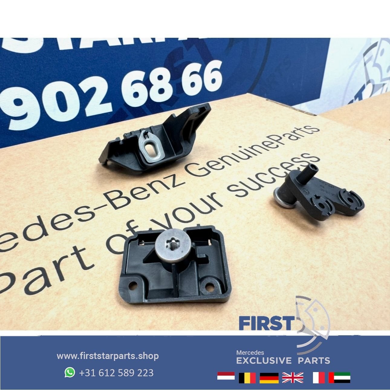 KOPLAMP REPARATIE SET / STEUN SET origineel Mercedes W176 W1, Gebruikt, -, Ophalen of Verzenden, -