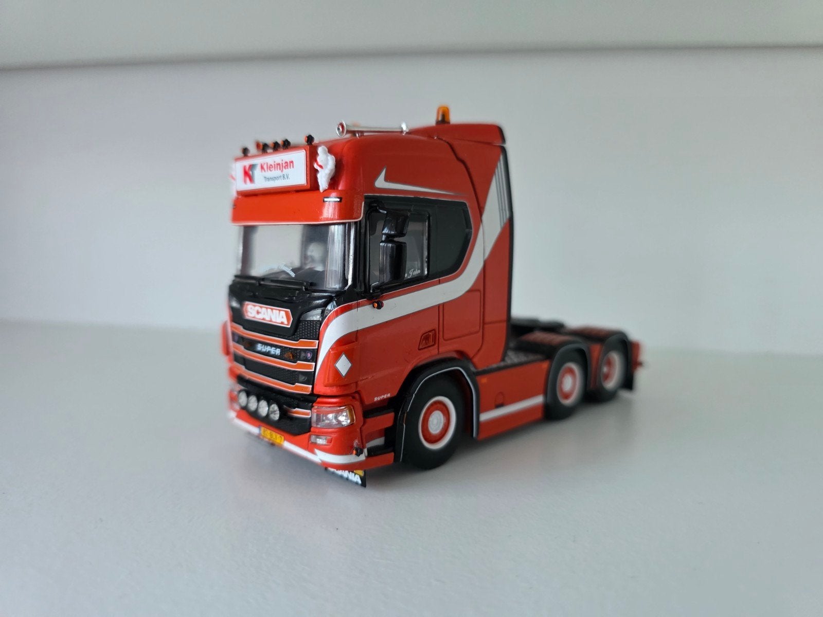 Scania S580 V8 Kleijnjan Transport model vrachtwagen, Overige merken, 1:50 of kleiner, Ophalen of Verzenden, Zo goed als nieuw