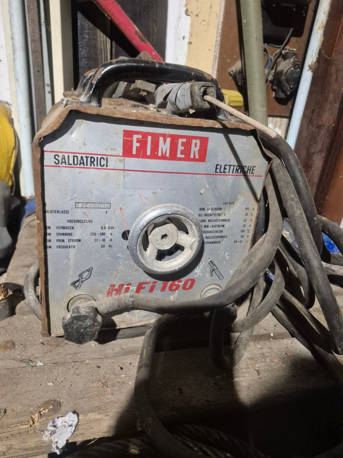 Fimer Hi-Fi 160 Lasapparaat - Gebruikt, Ophalen, Gebruikt, Minder dan 150 ampère, Elektroden