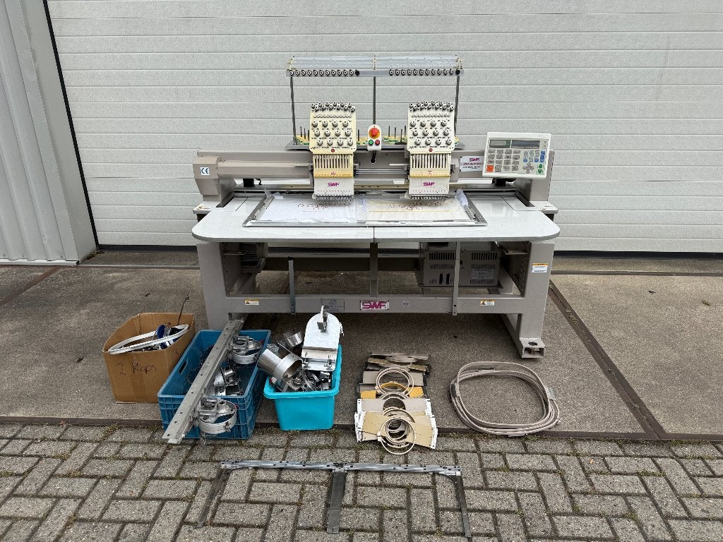 Borduurmachine SWF A-UK1202-45 veiling troostwijk., Ophalen of Verzenden, Gebruikt, Machineborduren, Borduurmachine
