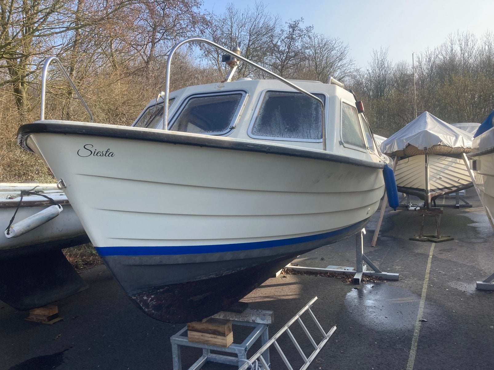 Albin Siesta, Watersport en Boten, Gebruikt, Binnenboordmotor, Diesel, Biminitop