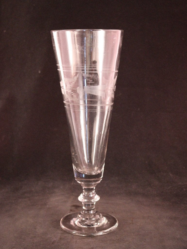 Groot 19e eeuws geblazen glas, Ophalen of Verzenden