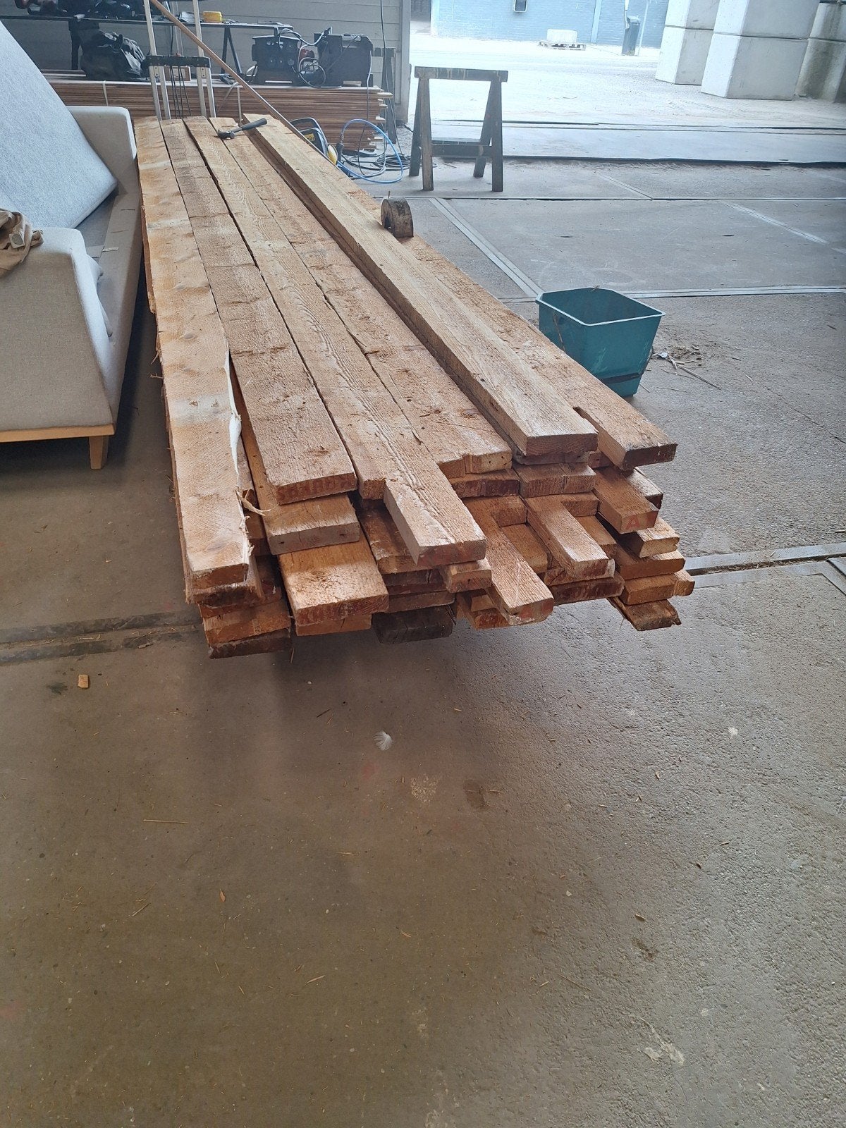 Ruige planken schutting lounge schuur overkapping stal gevel, Ophalen, 250 cm of meer, Planken